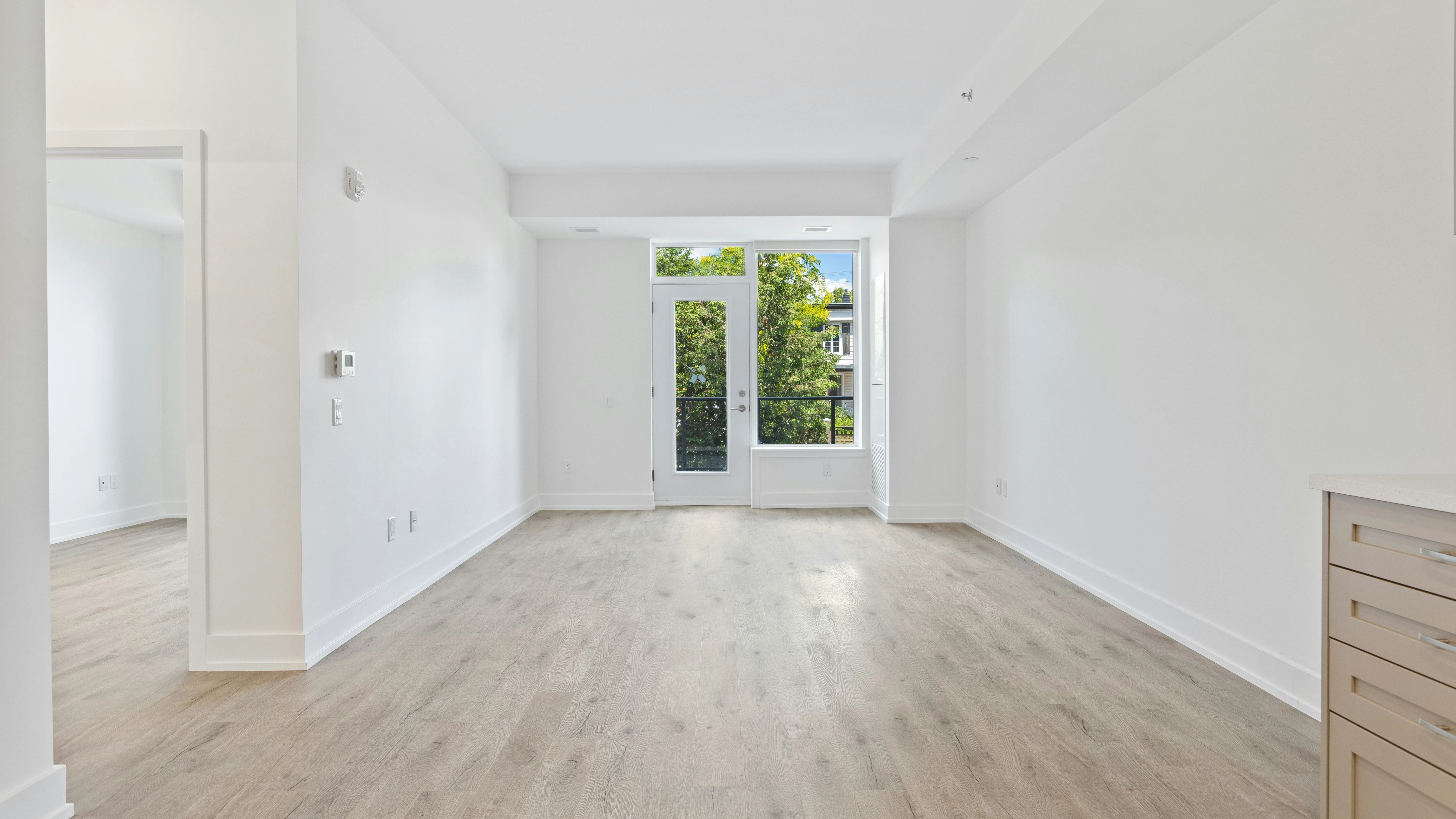 Vacant living room